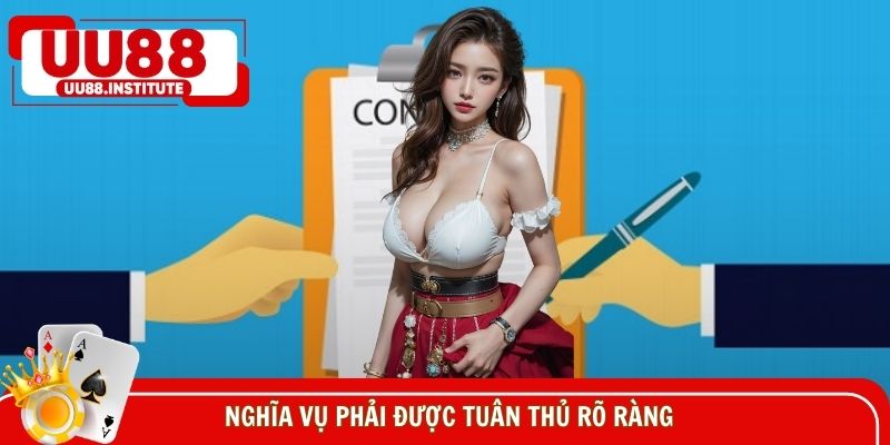 Nghĩa vụ phải được tuân thủ rõ ràng